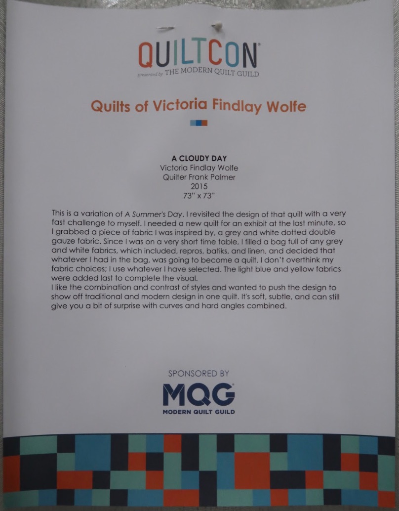 "A Cloudy Day" by Victoria Findlay Wolfe - Sign